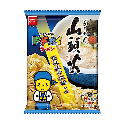 OYATSU優雅食 點心條餅-山頭火鹽味豚骨拉麵口味(82g)