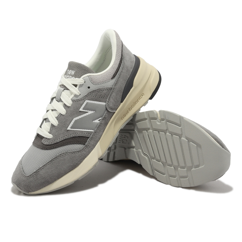 New Balance 休閒鞋997R 男鞋女鞋灰米白復古運動鞋NB 紐巴倫U997RHA-D