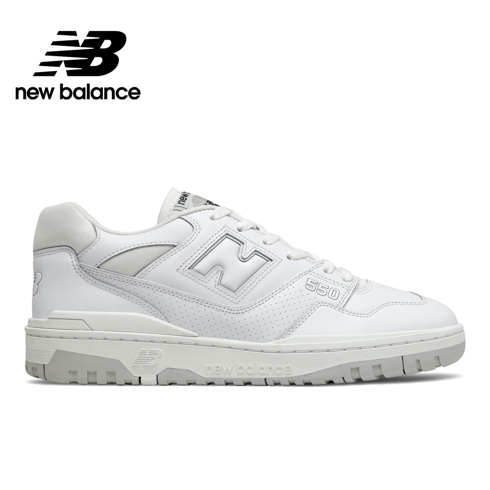 [New Balance]復古鞋_中性_白灰色_BB550PB1-D楦
