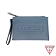 GUESS-女包-經典浮水印logo字母手拿包-藍 product thumbnail 1