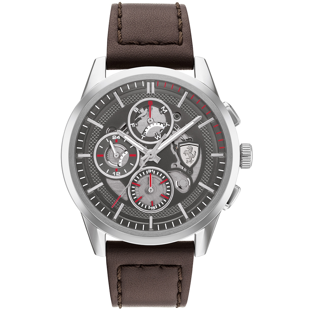 Scuderia Ferrari 法拉利 Grand Tour 奔馳競速計時手錶-44mm FA0830830