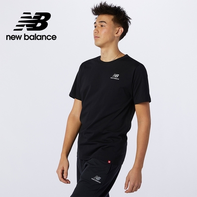 【New Balance】左胸NB短袖T_男性_黑色_MT11592BK