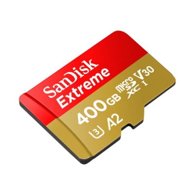 SanDisk Extreme microSDXC UHS-I A2 400GB 記憶卡