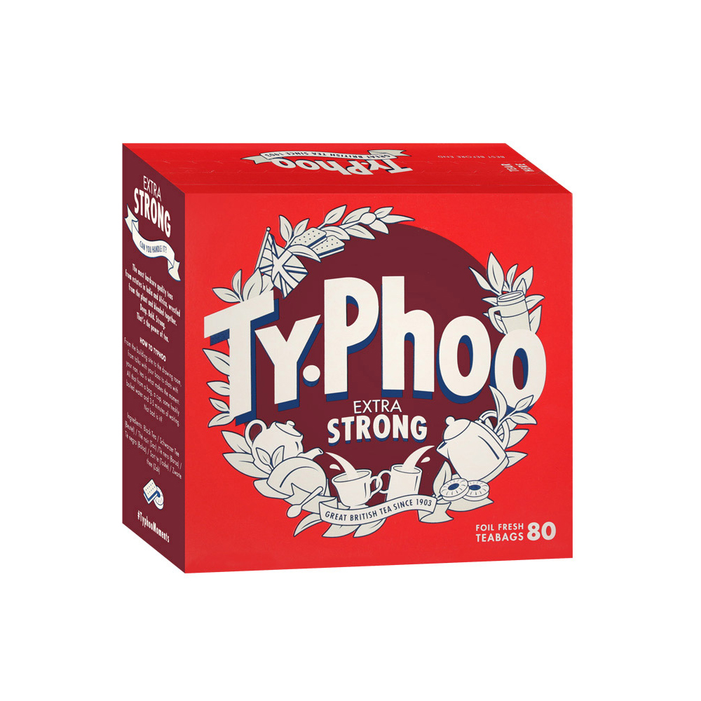 Typhoo 特濃紅茶(80入/盒)