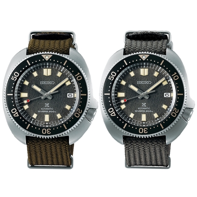 SEIKO 精工 Prospex DIVER SCUBA 1970現代版 200米潛水機械錶 套錶 送禮推薦 (SPB237J1/6R35-00T0N)_SK045