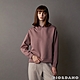 GIORDANO 女裝HYGGE系列彈力修身連帽T恤 - 71 暮光紫 product thumbnail 1