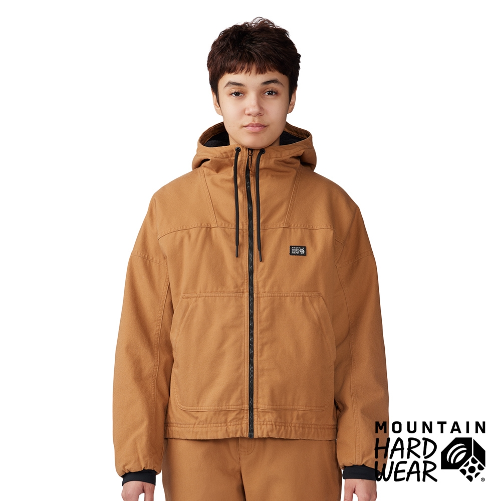 【Mountain Hardwear】Jackson Ridge Jacket 棉質連帽外套 女款 銅紅土 #2043761