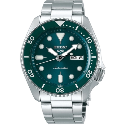 SEIKO 精工錶 5 Sports 綠水鬼 機械錶 4R36-07G0M(SRPD61K1)42mm