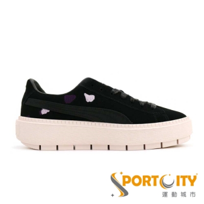 puma select suede platform trace flowery