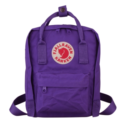 fjallraven 瑞典北極狐 kanken mine瑞典後背包/空肯包/方型後背包(迷你/紫)