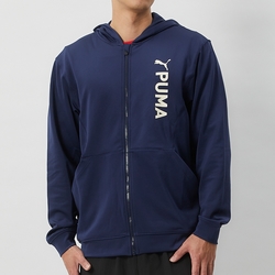 Puma 訓練系列Puma Fit 男 藍色 運動 訓練 拉鍊 外套 52388506