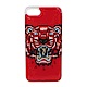 KENZO 3D立體彩繪虎頭黑色英文字母 I PHONE 8 軟膠手機殼 (紅色) product thumbnail 1