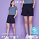 STL yoga 韓國 涼感 女 運動短褲 Fine Pintuck Short Pants 打摺立體 A字褲管 休閒 快乾／午夜深藍DarkNight product thumbnail 1