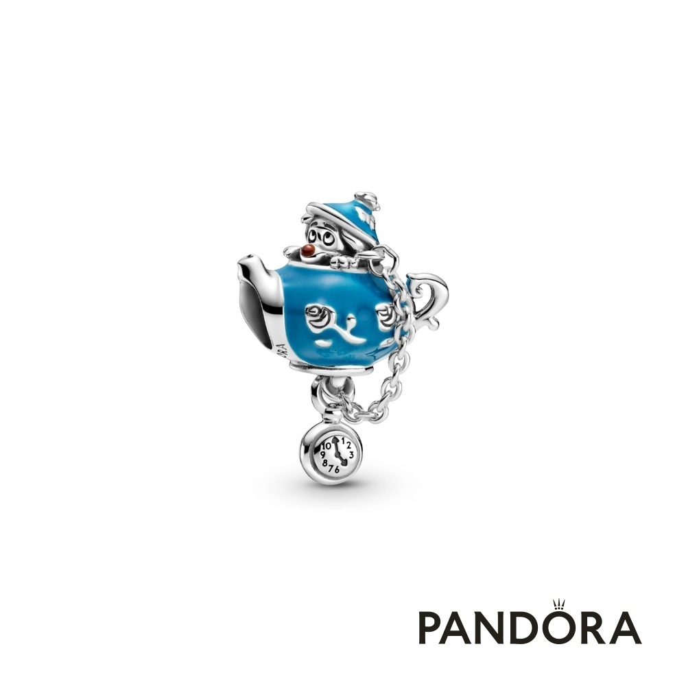 【Pandora官方直營】迪士尼《愛麗絲夢遊仙境》不是生日派對茶壺串飾