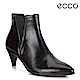 ECCO SHAPE 45 POINTY  率性尖頭小牛皮高跟短靴 女-黑 product thumbnail 2