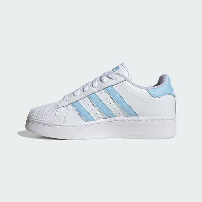 ADIDAS ORIGINALS SUPERSTAR XLG W 女休閒鞋-白藍-IF3003