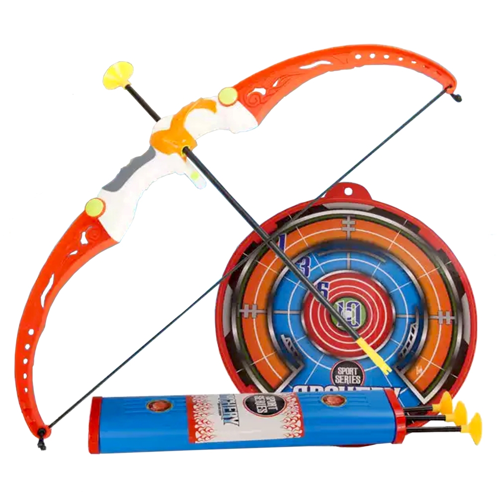 《Bow and Arrow》幼兒體能射箭趣味遊戲吸盤弓箭組