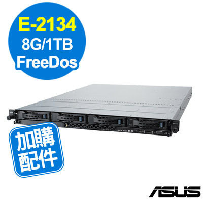 ASUS RS300-E10 E-2134/8G/1TB/FD