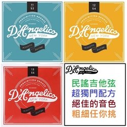 D Angelico Prohibition Bronze 11-52/12-54/13-56 磷青銅 木 吉他 弦