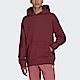 Adidas C Hoodie FT [HA9295] 男 連帽上衣 帽T 運動 休閒 毛圈布 柔軟 舒適 寬鬆 暗影紅 product thumbnail 1