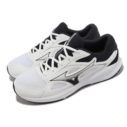 Mizuno 慢跑鞋 Maximizer 26 寬楦 男鞋 女鞋 白 黑 運動鞋 緩震 入門款 美津濃 K1GA2400-02