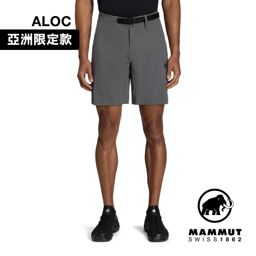 Mammut 長毛象】Trekkers 3.0 Shorts AF Men 健行防潑水短褲鋼鐵灰男款