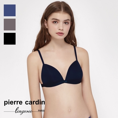 【pierre cardin 皮爾卡登女性內衣】性感比基尼美背無鋼圈內衣-灰