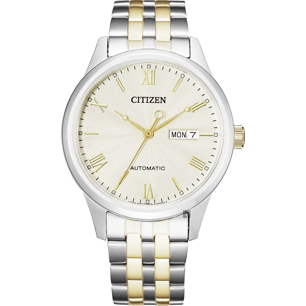 CITIZEN 星辰 日曆機械手錶 送禮推薦 NH7506-81A