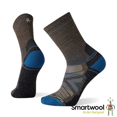 官方直營 Smartwool 機能戶外全輕量減震中長襪 灰褐 美麗諾羊毛襪 登山襪 保暖襪 除臭襪