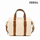 FOSSIL Carlie 真皮迷你波士頓包-米白色 ZB11026103 product thumbnail 1