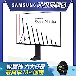 Samsung Space S32R750UEC 32型UHD多段式液