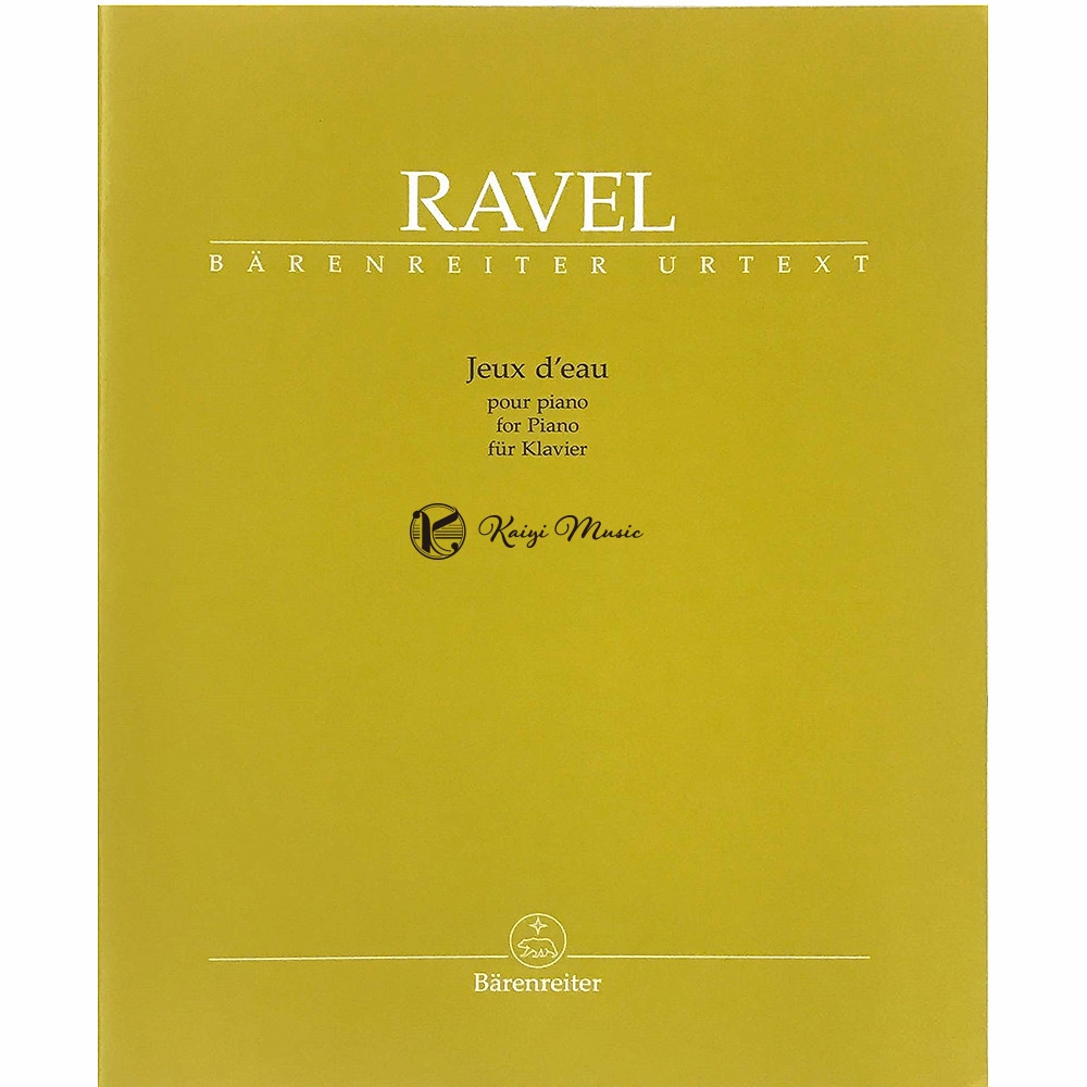 Ravel, Maurice Jeux d,eau for Piano | 拾書所