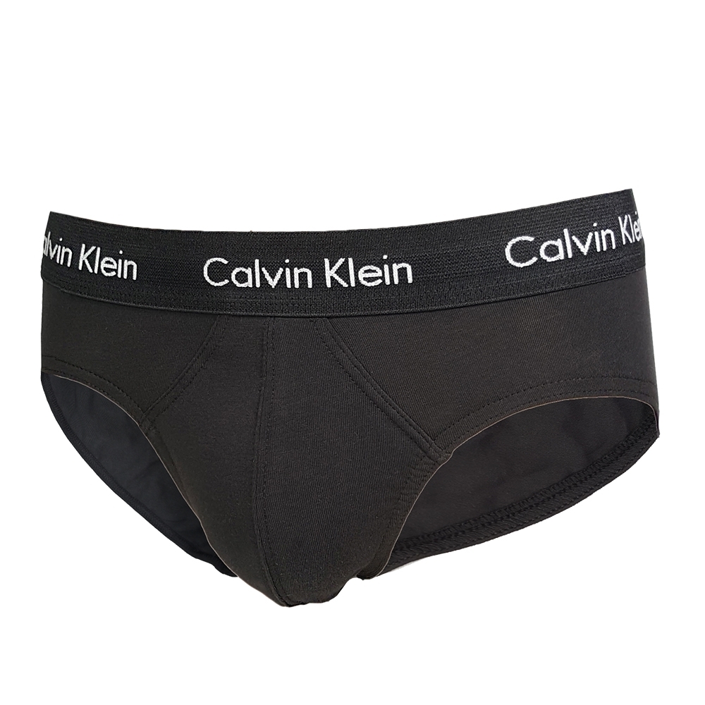 Calvin Klein 男內褲 棉質彈性合身三角褲ck內褲 黑色 三角內褲 Yahoo奇摩購物中心 0398