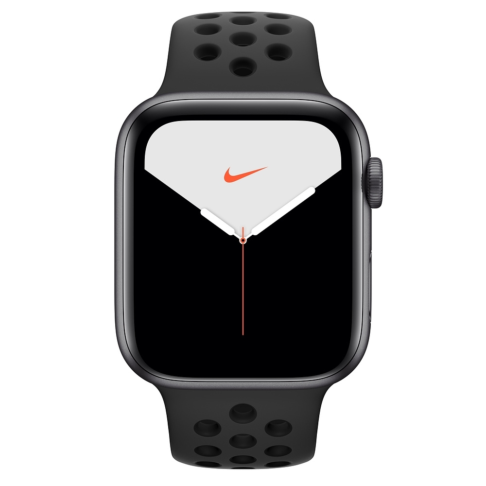 Apple Watch Nike S5(GPS)44mm 太空灰鋁金屬錶殼+黑色錶帶