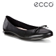 ECCO TOUCH BALLERINA 2.0 蝴蝶結精美簡約平底鞋 女鞋 黑色 product thumbnail 1