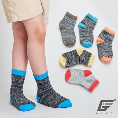 (10雙組)GIAT台灣製兒童花紗透氣棉短襪