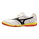 Mizuno MRL Sala Club IN [Q1GA230381] 男 足球鞋 運動 訓練 室內 耐磨 皮革 白橘 product thumbnail 1