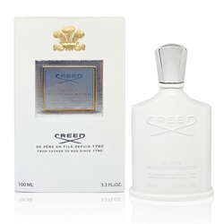 CREED SILVER MOUNTAIN WATER 銀色山泉男性淡香精 100ML送帶槍茱麗葉針管香水