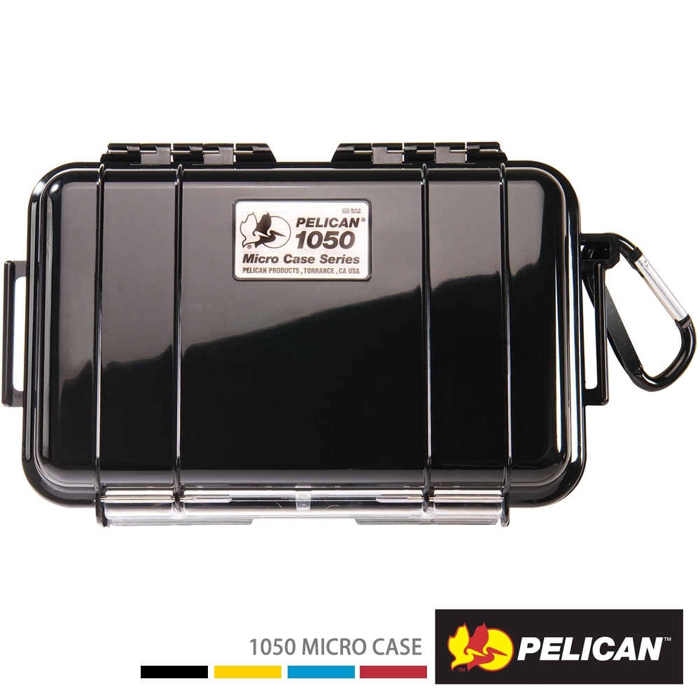 美國 PELICAN 1050 Micro Case 微型防水氣密箱-(黑)