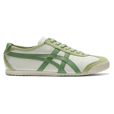 【Onitsuka Tiger】鬼塚虎-綠色MEXICO 66 休閒鞋(1183A201-304 