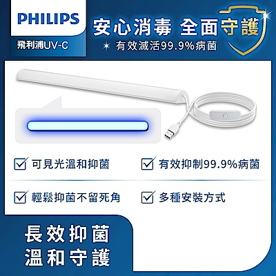 PHILIPS 飛利浦照明 LED USB抑菌燈 (PU001)