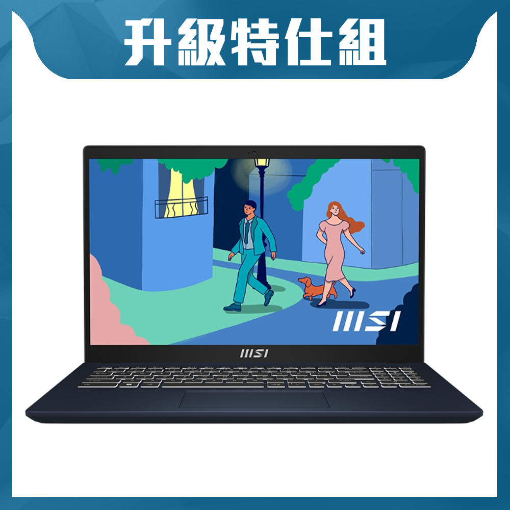 MSI 微星 Modern 15 B12M-446TW 15.6吋效能特仕筆電 (i3-1215U/16G/2T/Win11)