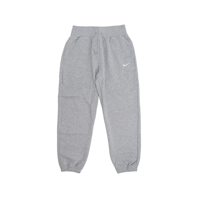 Nike 長褲 Phoenix Fleece High 女款 灰 高腰 寬鬆 刷毛 抽繩 寬褲 休閒 基本款 DQ5888-063