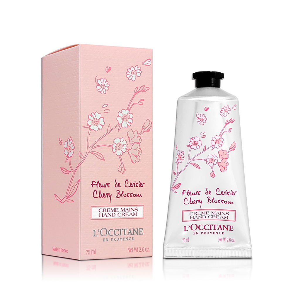 L’OCCITANE 歐舒丹 櫻花護手霜 75ML(保存期限2024/03)