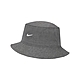 Nike 漁夫帽 NSW Bucket Hat 男女款 經典灰 帆布 遮陽 休閒 帽子 DV5635-010 product thumbnail 1