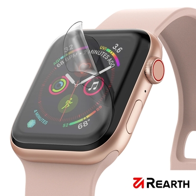Rearth Apple Watch 40/41mm 抗衝擊螢幕保護貼(三片裝)