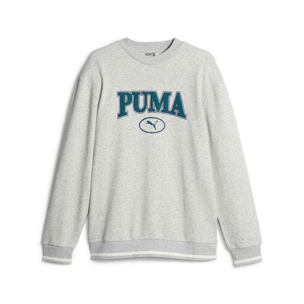 PUMA Squad 基本系列 男長袖上衣-灰色-67787304