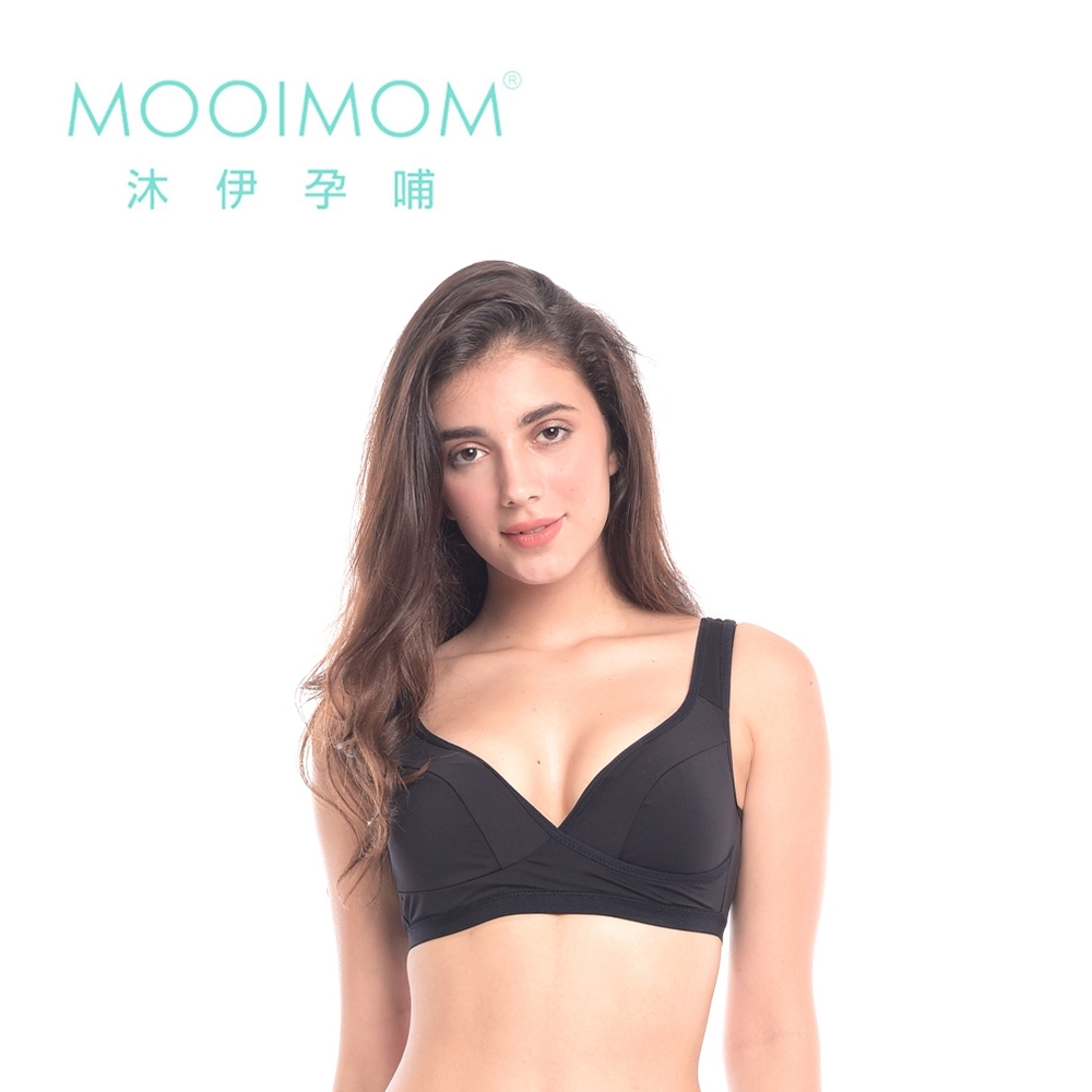 MOOIMOM 沐伊孕哺 超涼感無鋼圈交叉哺乳內衣-多款任選