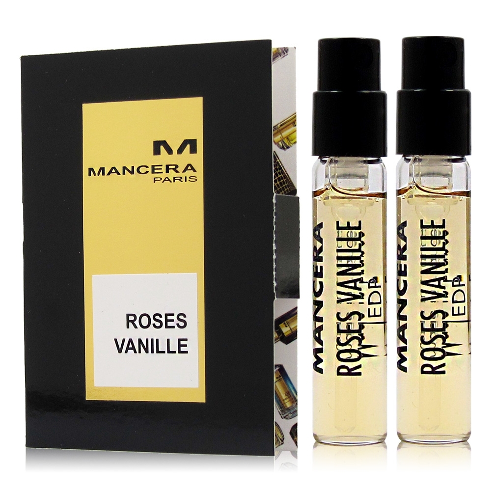 MANCERA 曼斯拉 Roses Vanille玫瑰香草淡香精 2ml*2入