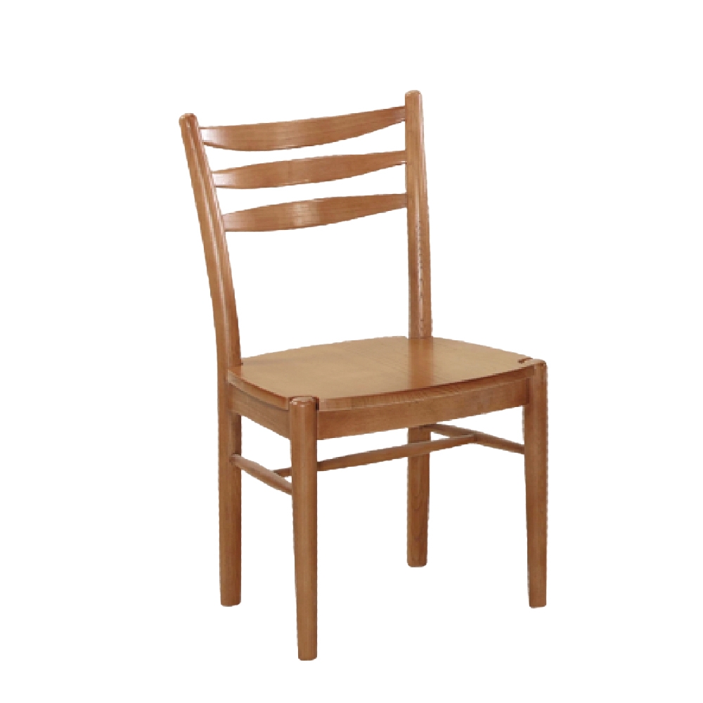 文創集 泰雅實木餐椅二入組合(二張餐椅組合販售出貨)-44x44x84.5cm免組